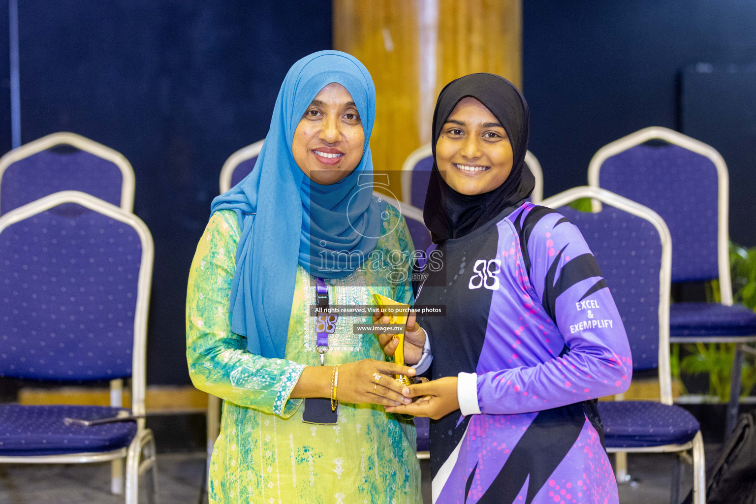 Day4 of 24th Interschool Netball Tournament 2023 was held in Social Center, Male', Maldives on 30th October 2023. Photos: Nausham Waheed / images.mv