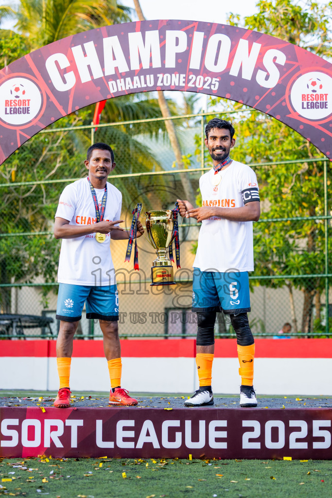 Final of Resort League 2025 (Dhaalu Zone) was held on Saturday, 24th May 2025 in Niyama Private island, Dhaalu Atoll, Maldives. Photos: Nausham Waheed / images.mv