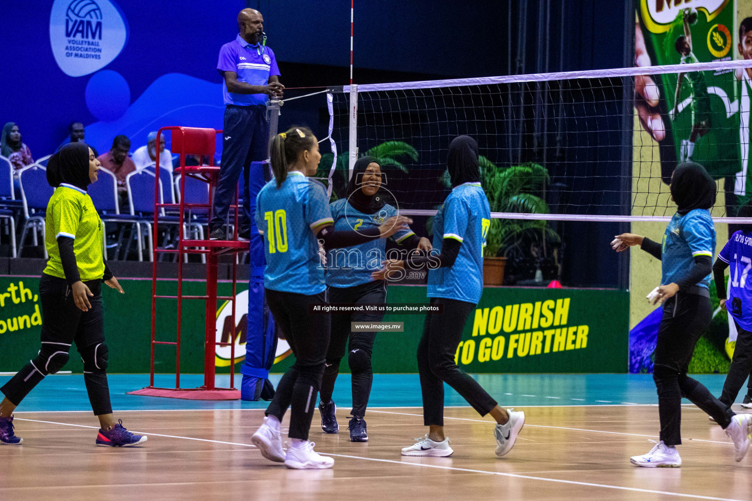 Volleyball Association Cup 2022-Women's Division-Match Day 3 was held in Male', Maldives on Thursday, 26th May 2022 Photos By: Ismail Thoriq / images.mv