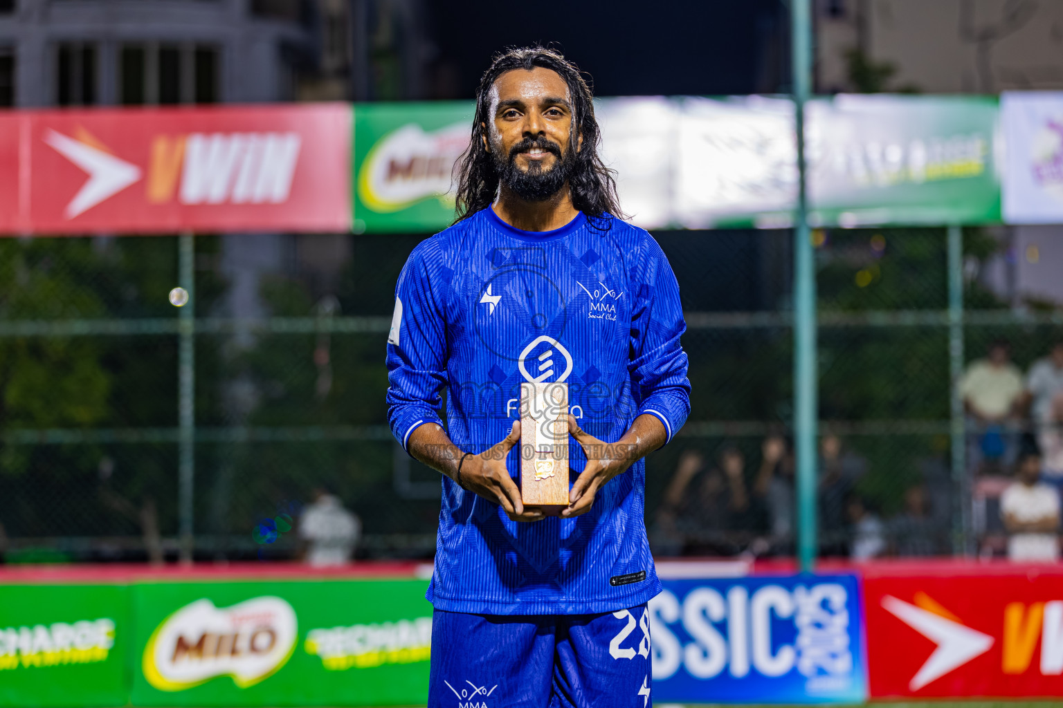 MMA SC vs Viyares in Day 9 of Club Maldives Cup Classic 2025 was held in Rehendi Futsal Ground, Hulhumale', Maldives on Monday, 22nd September 2025. Photos: Areef Adam / images.mv