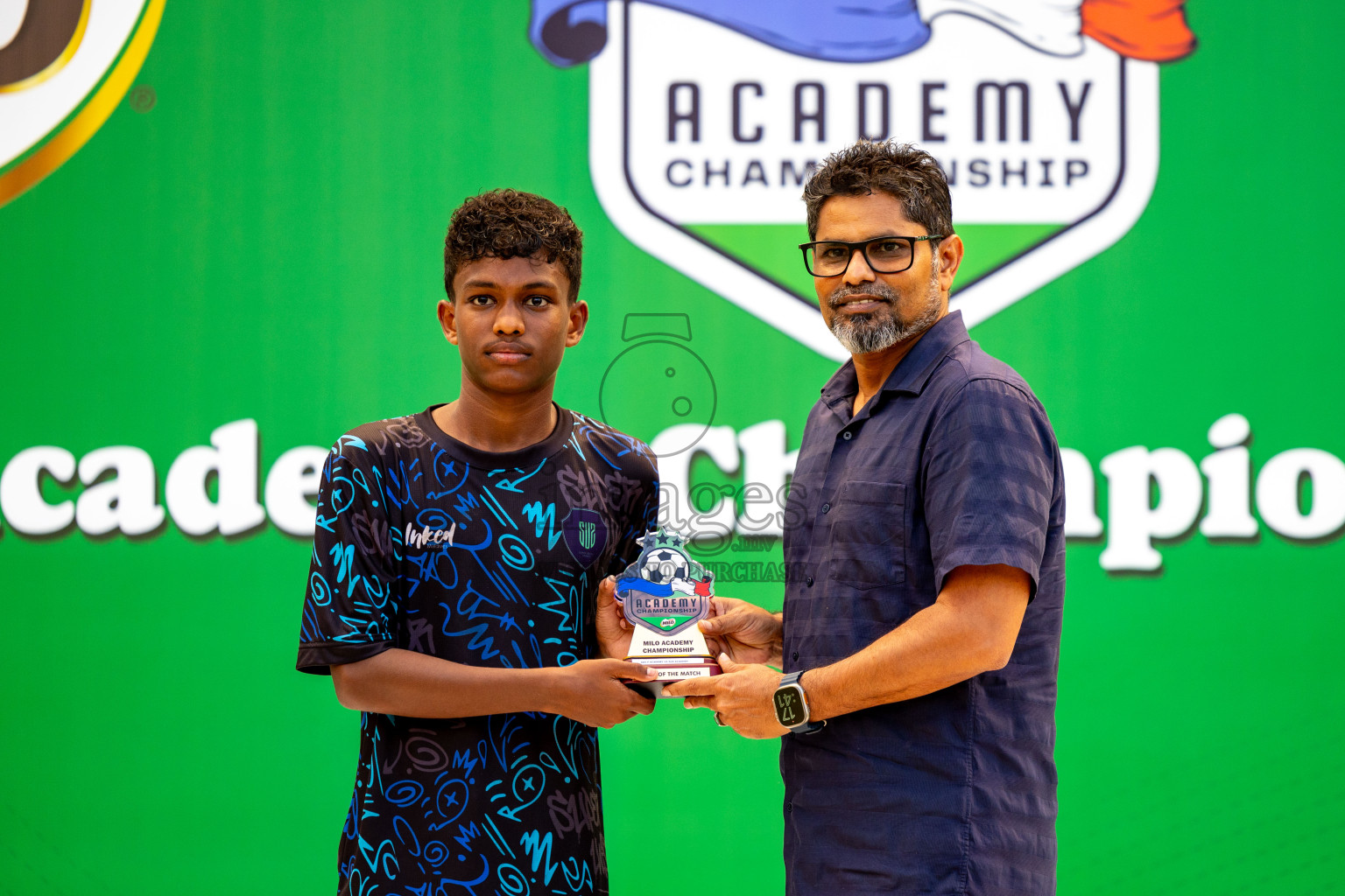 Day 4 of MILO Academy Championship 2024 (U-14) was held in Henveyru Stadium, Male', Maldives on Sunday, 3rd November 2024. Photos: Ismail Thoriq / Images.mv