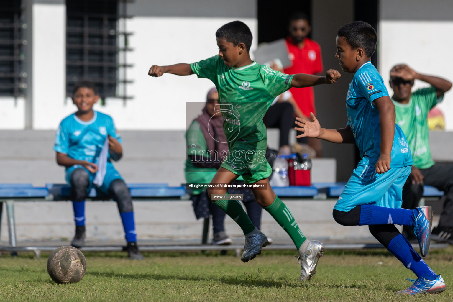 Day 4 of Nestle Kids Football Fiesta, held in Henveyru Football Stadium, Male', Maldives on Saturday, 14th October 2023
Photos: Mohamed Mahfooz Moosa, Hassan Simah / images.mv