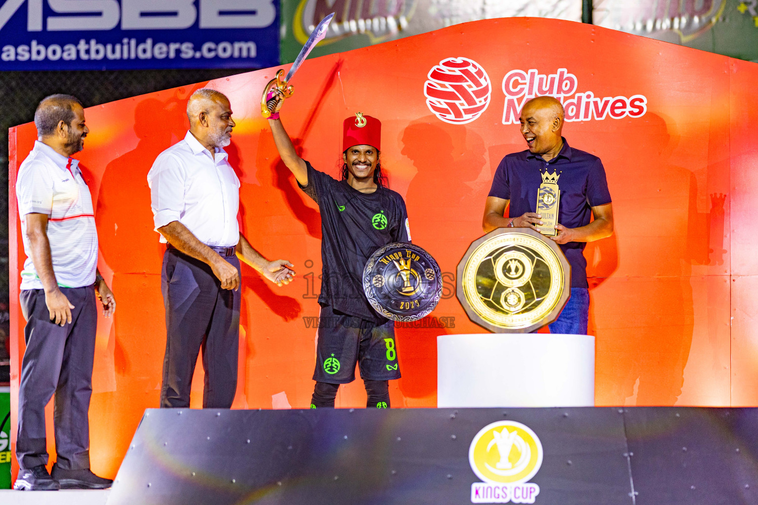 Road Recreation Club vs Club Combination SC Eydhafushi in Kings Cup Final of Club Maldives 2025 was held in Rehendhi Futsal Ground, Hulhumale', Maldives on Tuesday, 9th September 2025. Photos: Areef Adam / images.mv