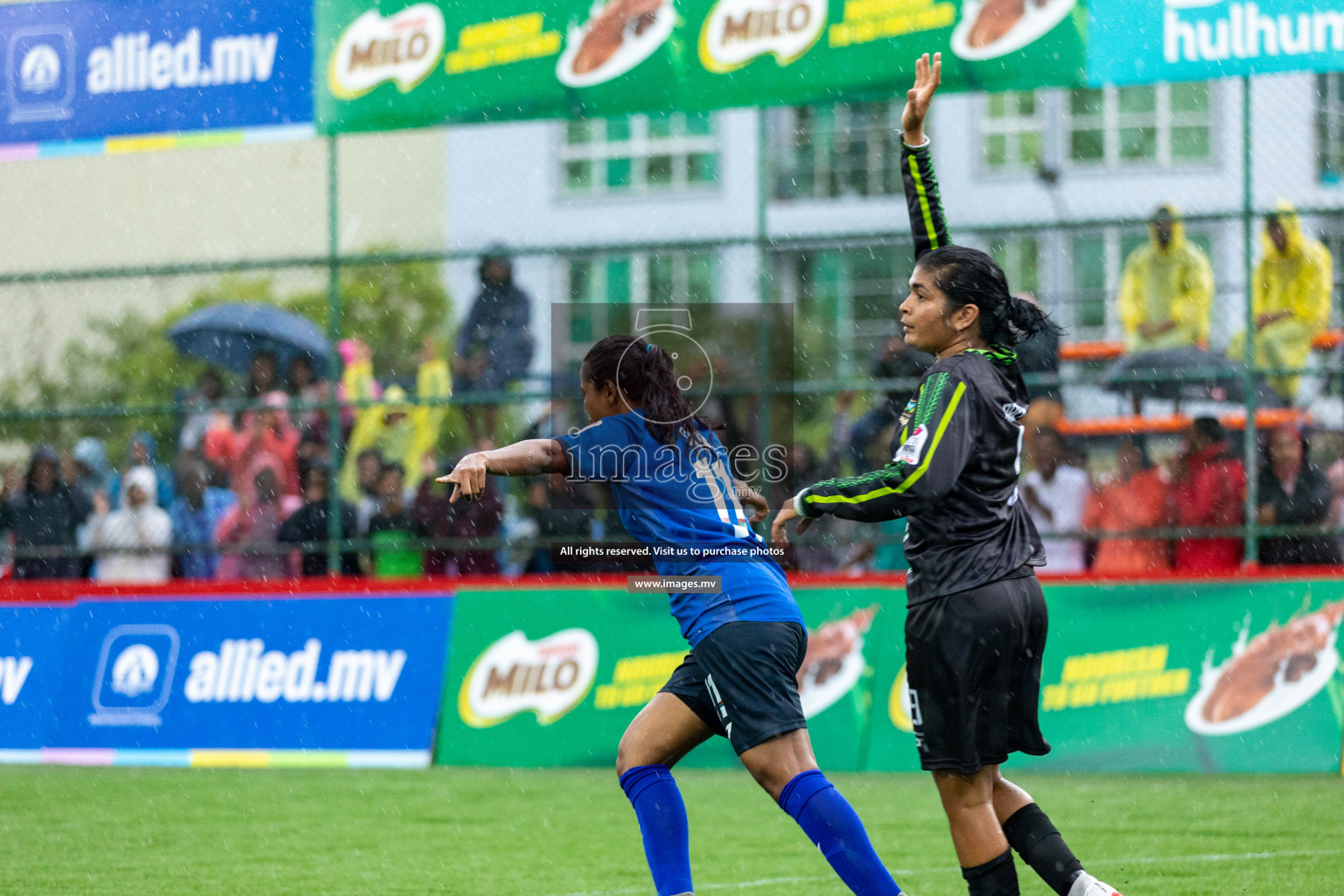 WAMCO vs Team Fenaka in Eighteen Thirty Women's Futsal Fiesta 2022 was held in Hulhumale', Maldives on Friday, 14th October 2022. Photos: Hassan Simah / images.mv