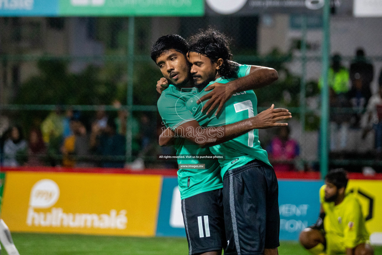 United BML vs Club Airports in Club Maldives Cup 2022 was held in Hulhumale', Maldives on Saturday, 15th October 2022. Photos: Hassan Simah/ images.mv