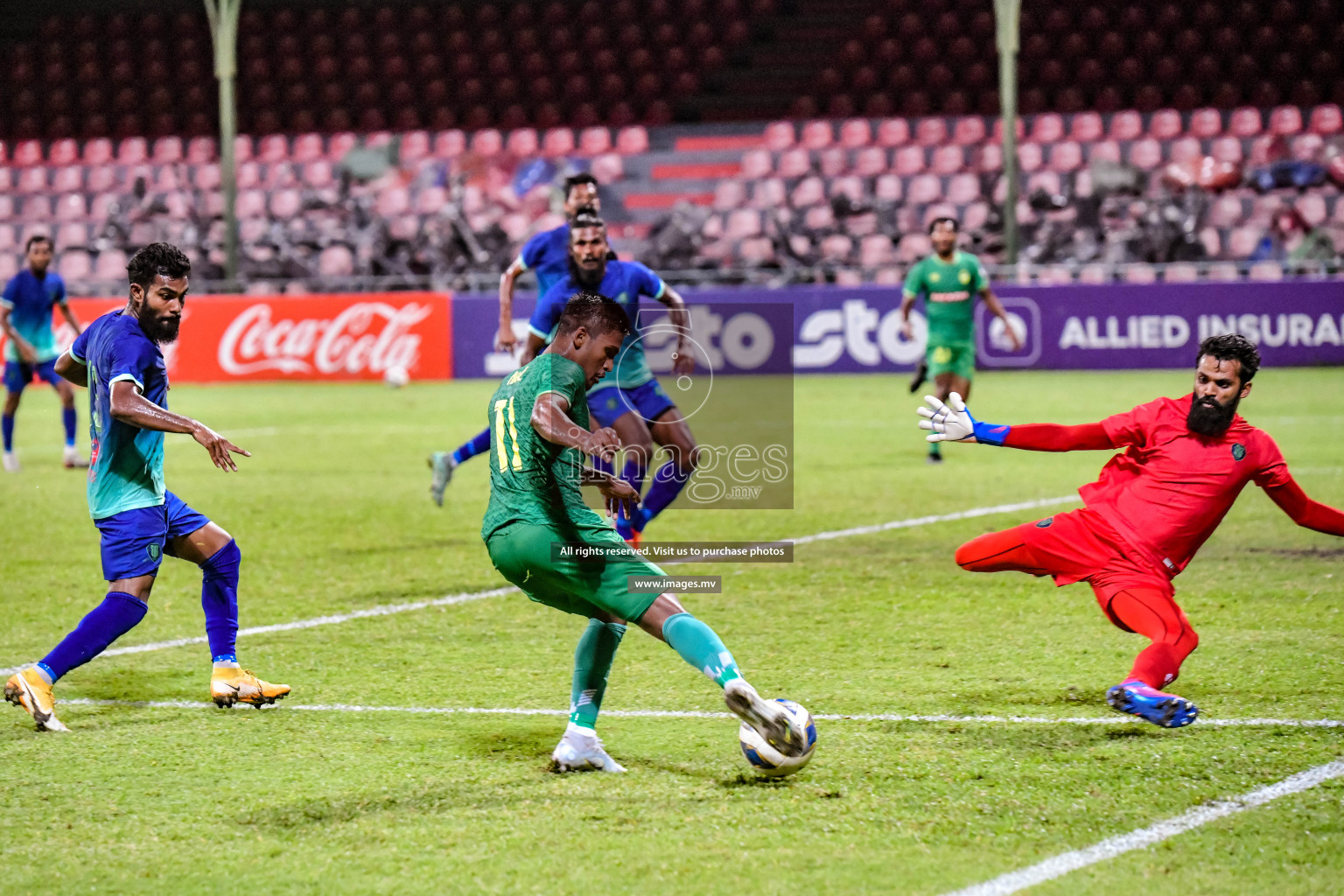 Dhivehi Premier League held in Male', Maldives on 26th June 2022 Photos By: Nausham Waheed /images.mv