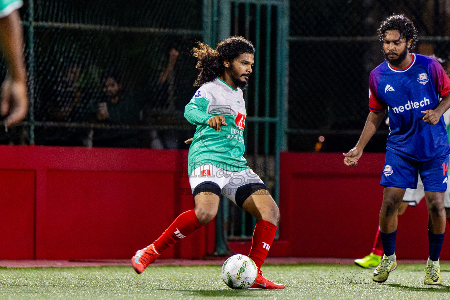 Medtech vs BML in Day 4 of Office League 2025 was held on Friday, 19th April 2025 in Hulhumale', Maldives. Photos: Nausham Waheed / images.mv