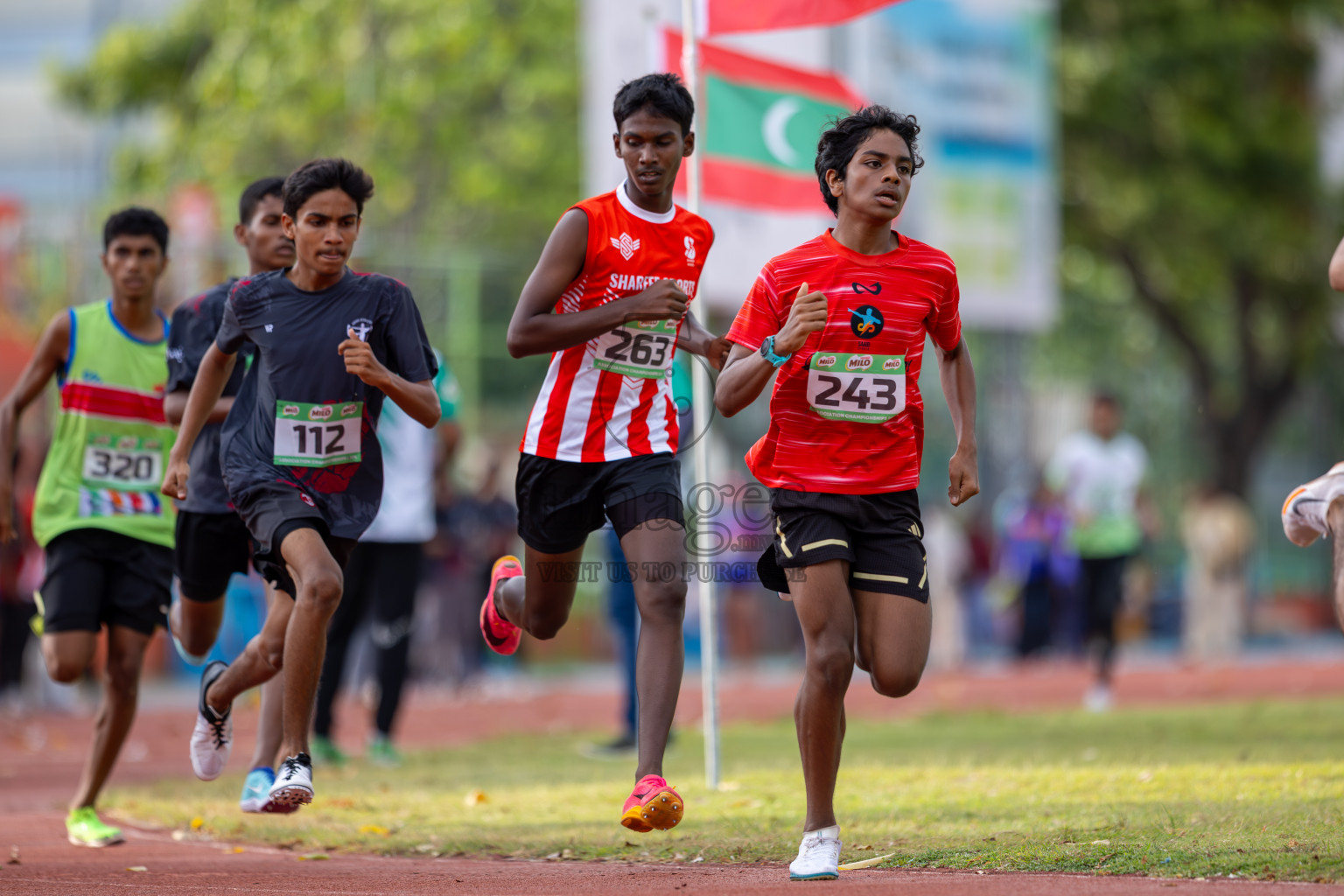 Day 3 of 12th Milo Association Championships was held in Ekuveni Track at Male', Maldives on Saturday, 26th April 2025. Photos: Ismail Thoriq / images.mv