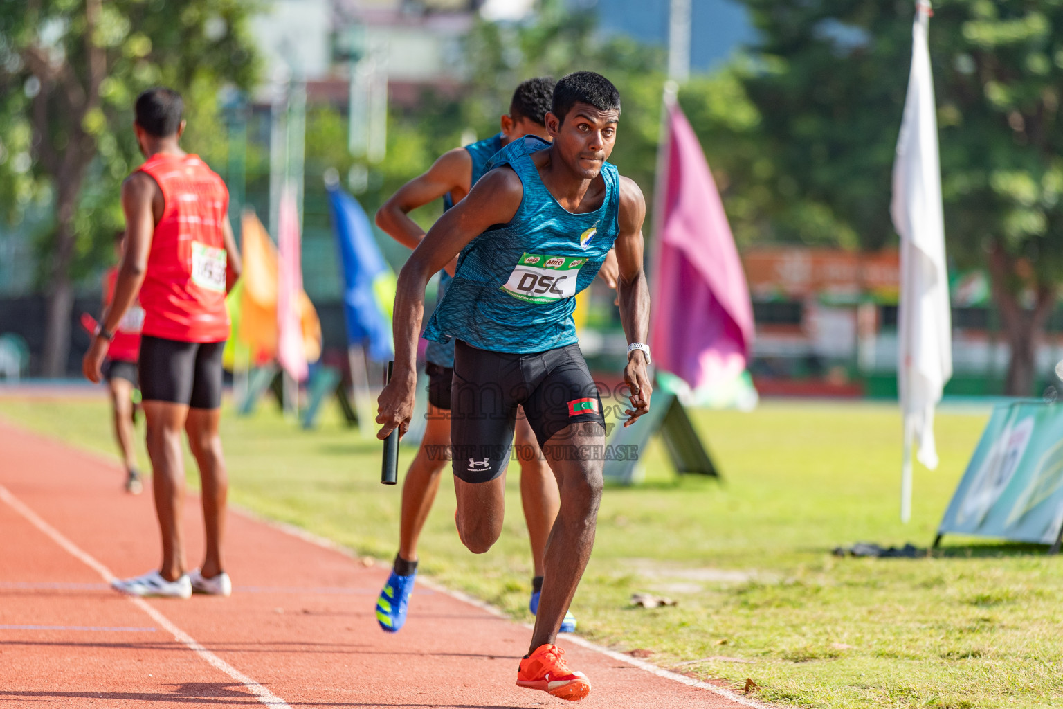 Day 4 of MILO Athletics Association Championship was held on Friday, 8th March 2024 in Male', Maldives. Photos: Hasna Hussain