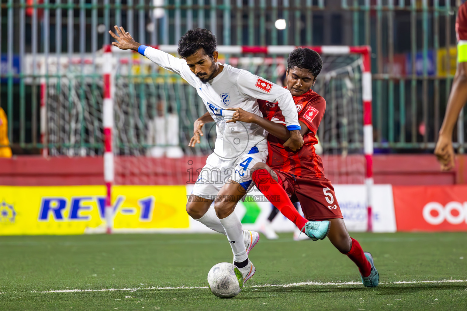 K Gaafaru VS K Huraa in Day 25 of Golden Futsal Challenge 2024 was held on Thursday , 8th February 2024 in Hulhumale', Maldives
Photos: Ismail Thoriq / images.mv