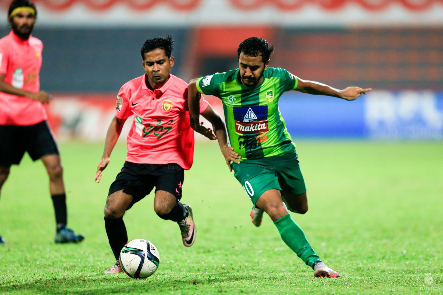 Maziya Sports and Recreation Club vs United Victory in Ooredoo Dhivehi Premier League in Male', Maldives,  Sunday, June. 19, 2016.(Images.mv Photo/ Hussain Sinan).