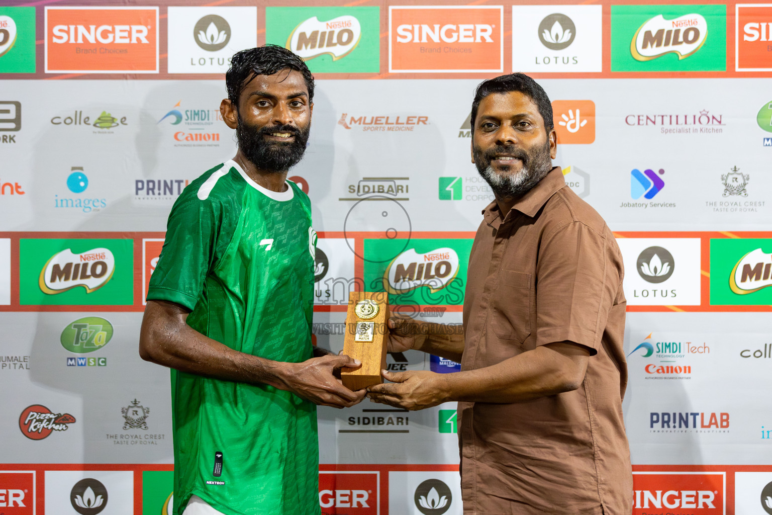 CLUB HDC vs CLUB FEN in Club Maldives Cup 2024 held in Rehendi Futsal Ground, Hulhumale', Maldives on Monday, 23rd September 2024. 
Photos: Mohamed Mahfooz Moosa / images.mv