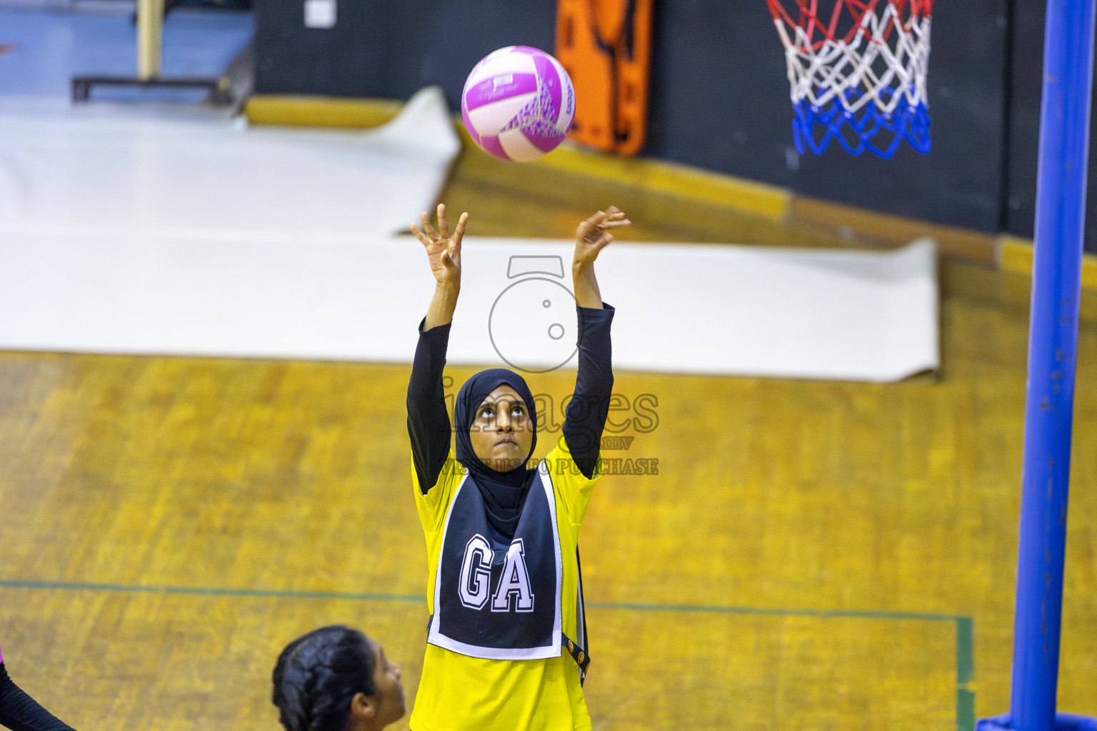 KYRC vs Xenith SC in Day 6 of 24th Milo Netball Association Championship held in Social Center at Male', Maldives on Saturday, 6th September 2025. Photos: Yasna Ahmed / images.mv