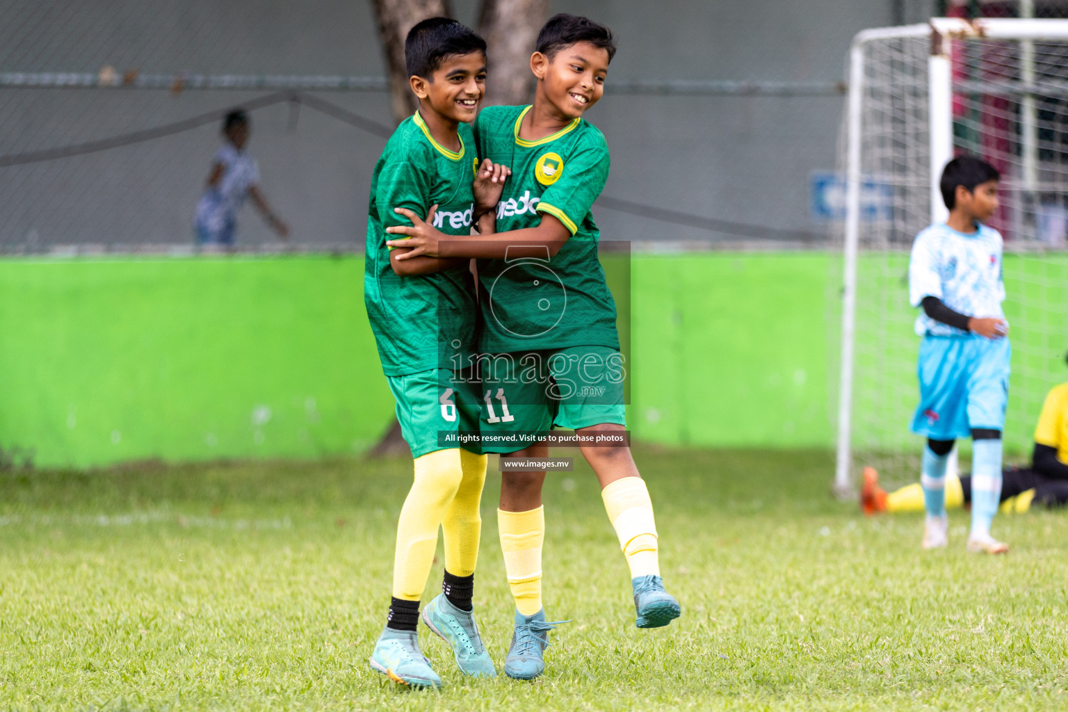 Day 1 of MILO Academy Championship 2023 (U12) was held in Henveiru Football Grounds, Male', Maldives, on Friday, 18th August 2023. Photos: Mohamed Mahfooz Moosa / images.mv