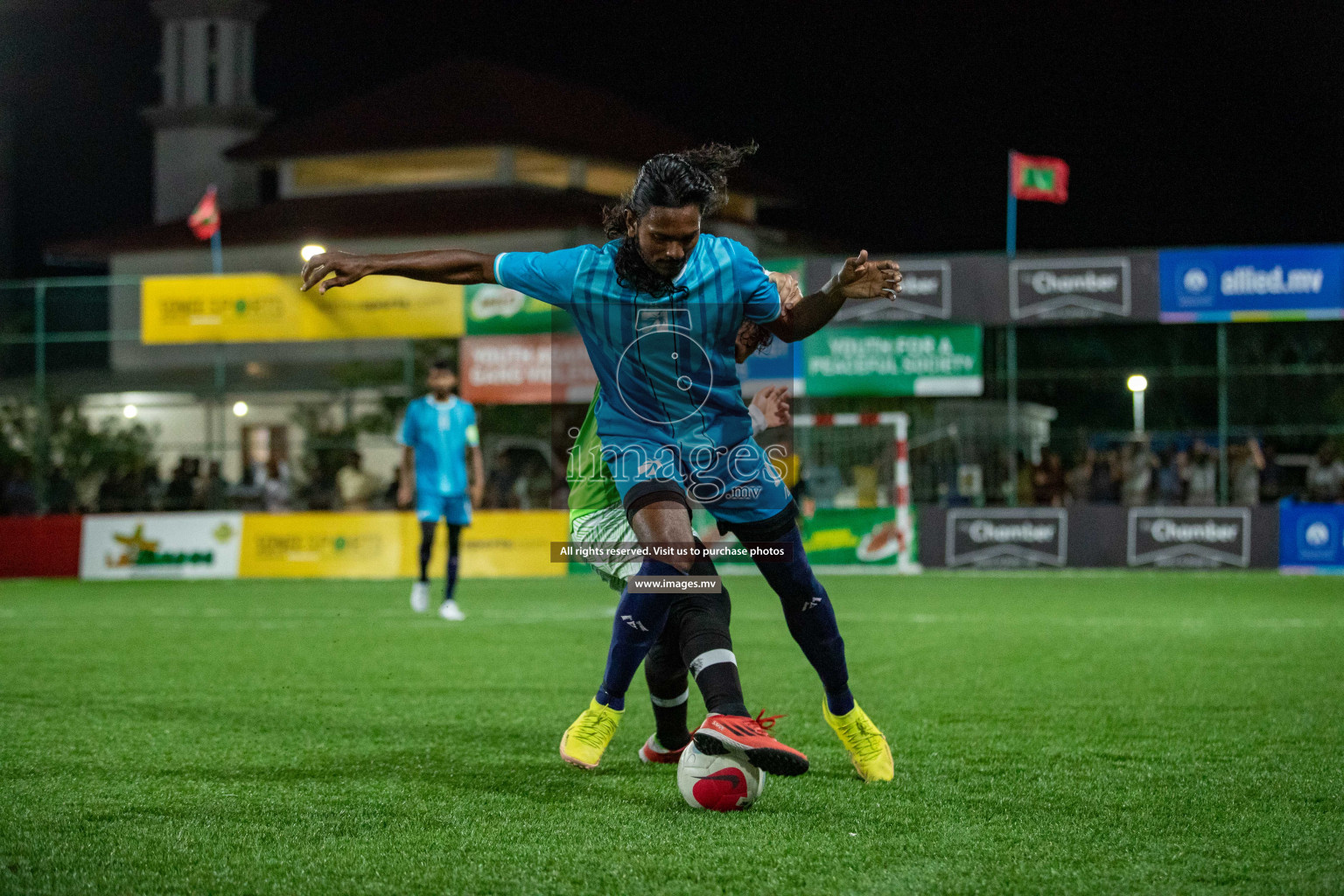 MACL vs Team DJA in Club Maldives Cup 2022 was held in Hulhumale', Maldives on Tuesday, 18th October 2022. Photos: Hassan Simah/ images.mv