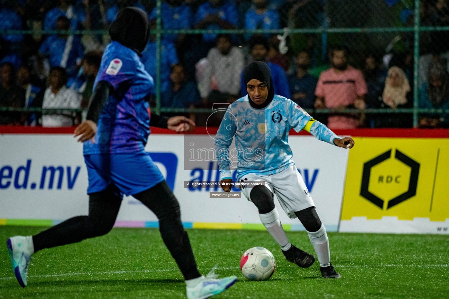 MPL vs Club MYS in Eighteen Thirty Women's Futsal Fiesta 2022 was held in Hulhumale', Maldives on Monday, 21st October 2022. Photos: Hassan Simah / images.mv