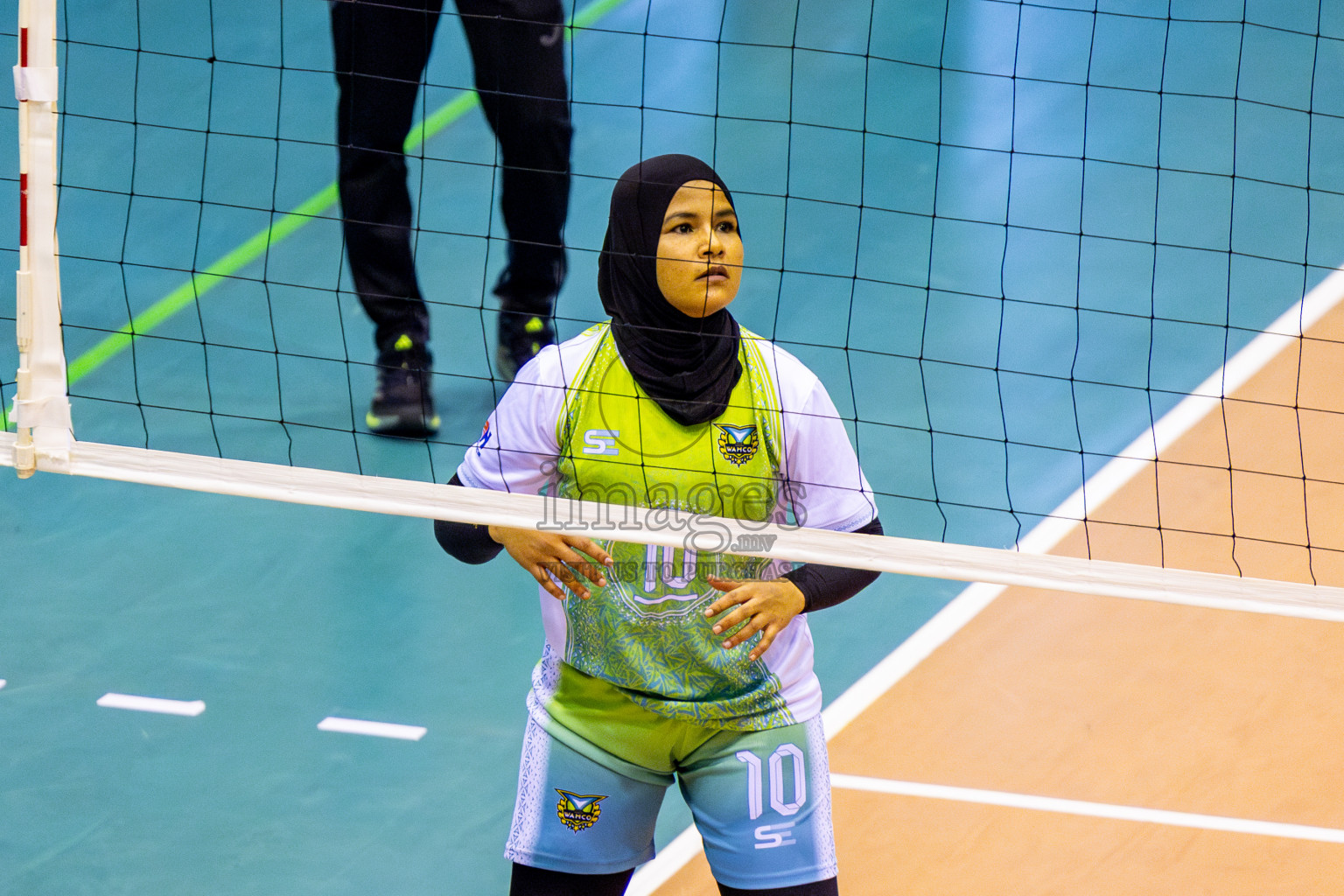 Police Club vs Club Wamco in the Final of Women's Division of VAM Cup 2025 held in Male', Maldives on Thursdsay, 17th April 2025 at Social Center Indoor Hall Photos By: Nausham Waheed / images.mv