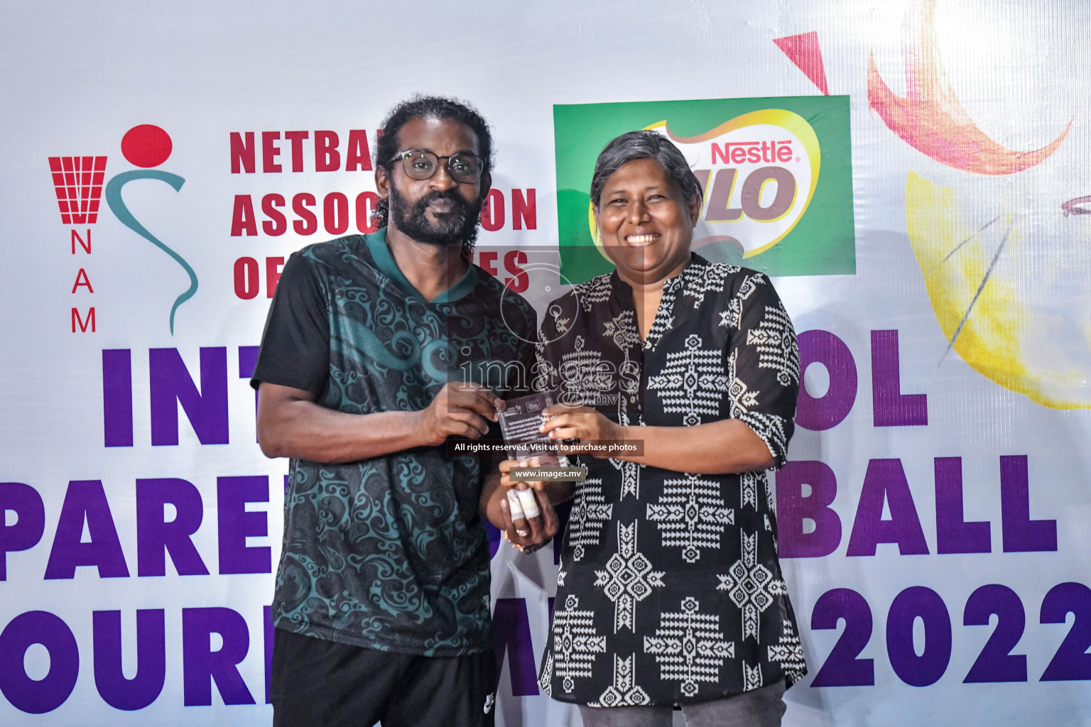 Final of Inter-School Parents Netball Tournament was held in Male', Maldives on 4th December 2022. Photos: Nausham Waheed / images.mv