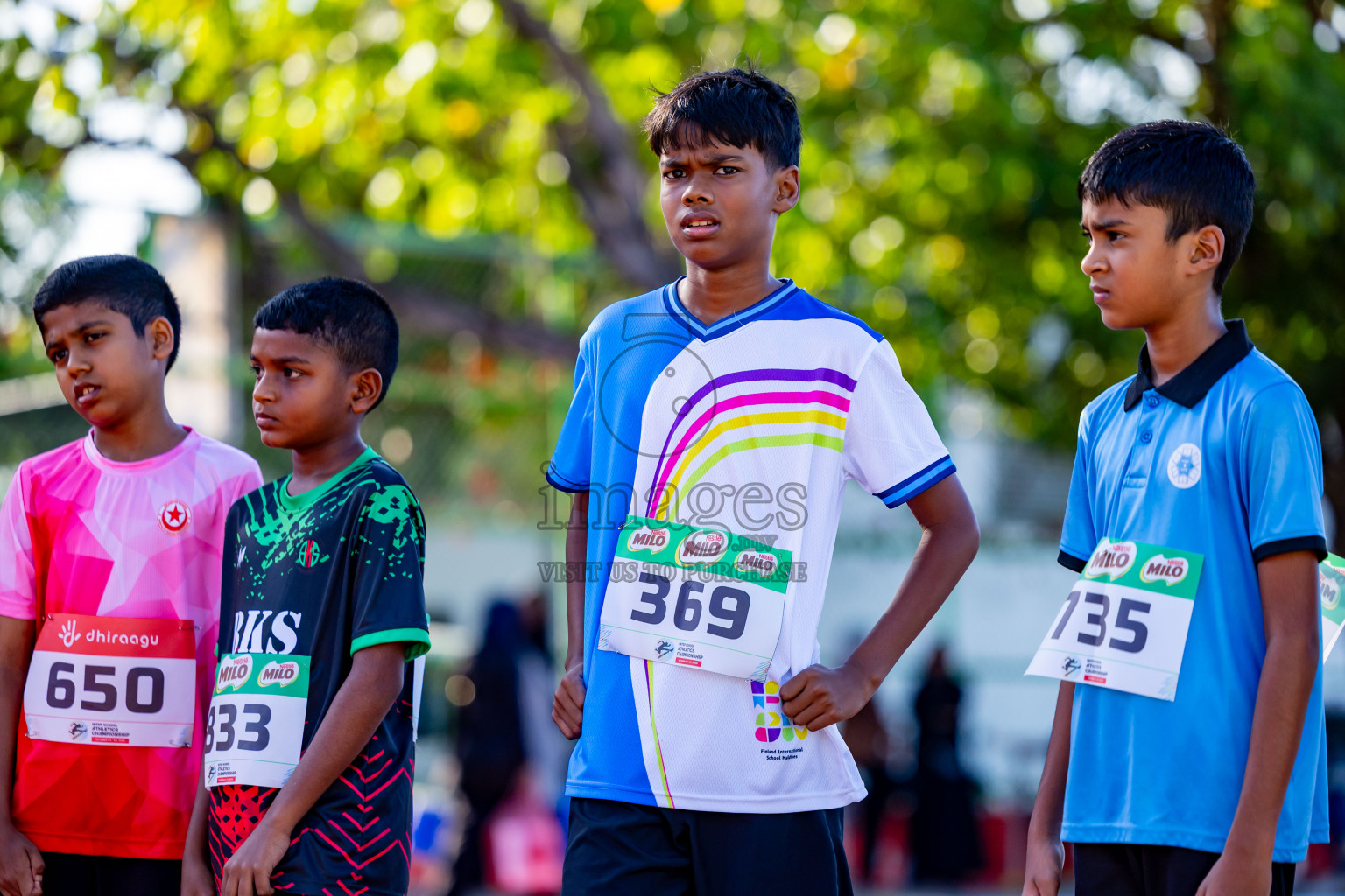 Day 1 of Inter-school Athletics Championship 2025 held in Ekuveni Synthetic Track, Male', Maldives on Monday, 06th October 2025. Photos by: Nausham Waheed / Images.mv