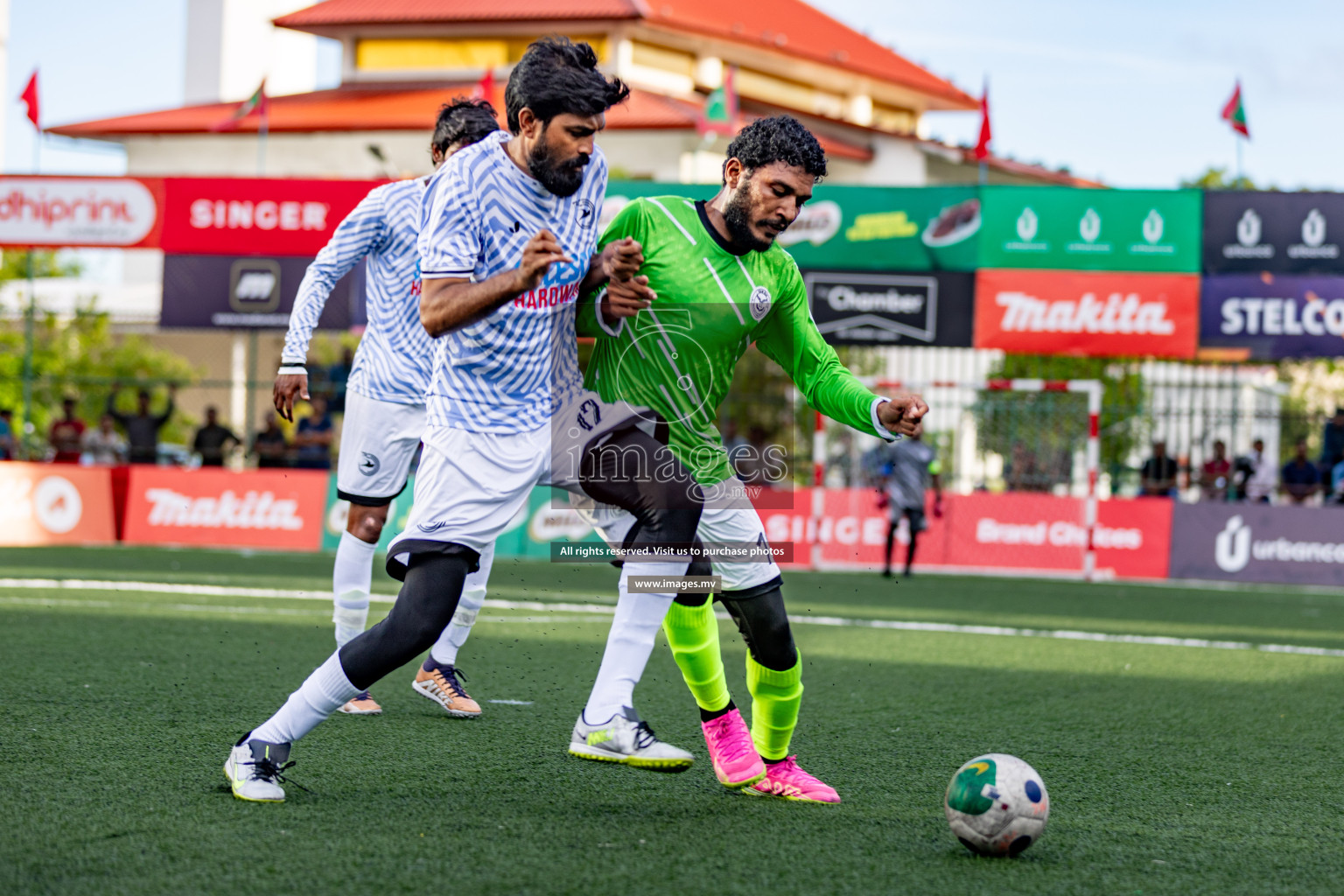 TEAM DJA vs TRC - Transport in Club Maldives Cup Classic 2023 held in Hulhumale, Maldives, on Wednesday, 19th July 2023 Photos: Hassan Simah  / images.mv