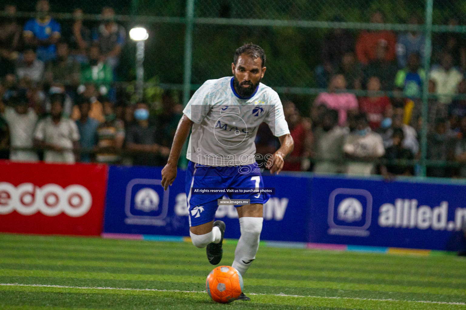 Prison Club vs MACL in the Quarter Finals of Club Maldives 2021 held at Hulhumale;, on 12th December 2021 Photos: Nasam / images.mv