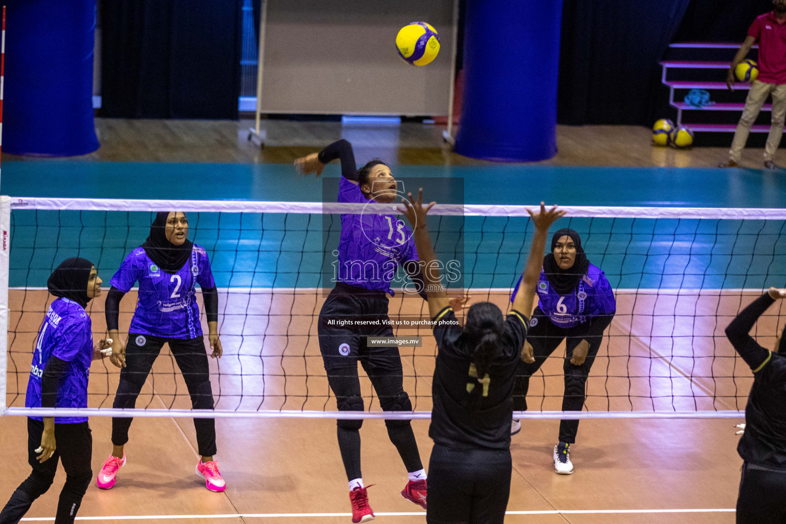 Volleyball Association Cup 2022-Women's Division-Match Day 3 was held in Male', Maldives on Thursday, 26th May 2022 Photos By: Ismail Thoriq / images.mv