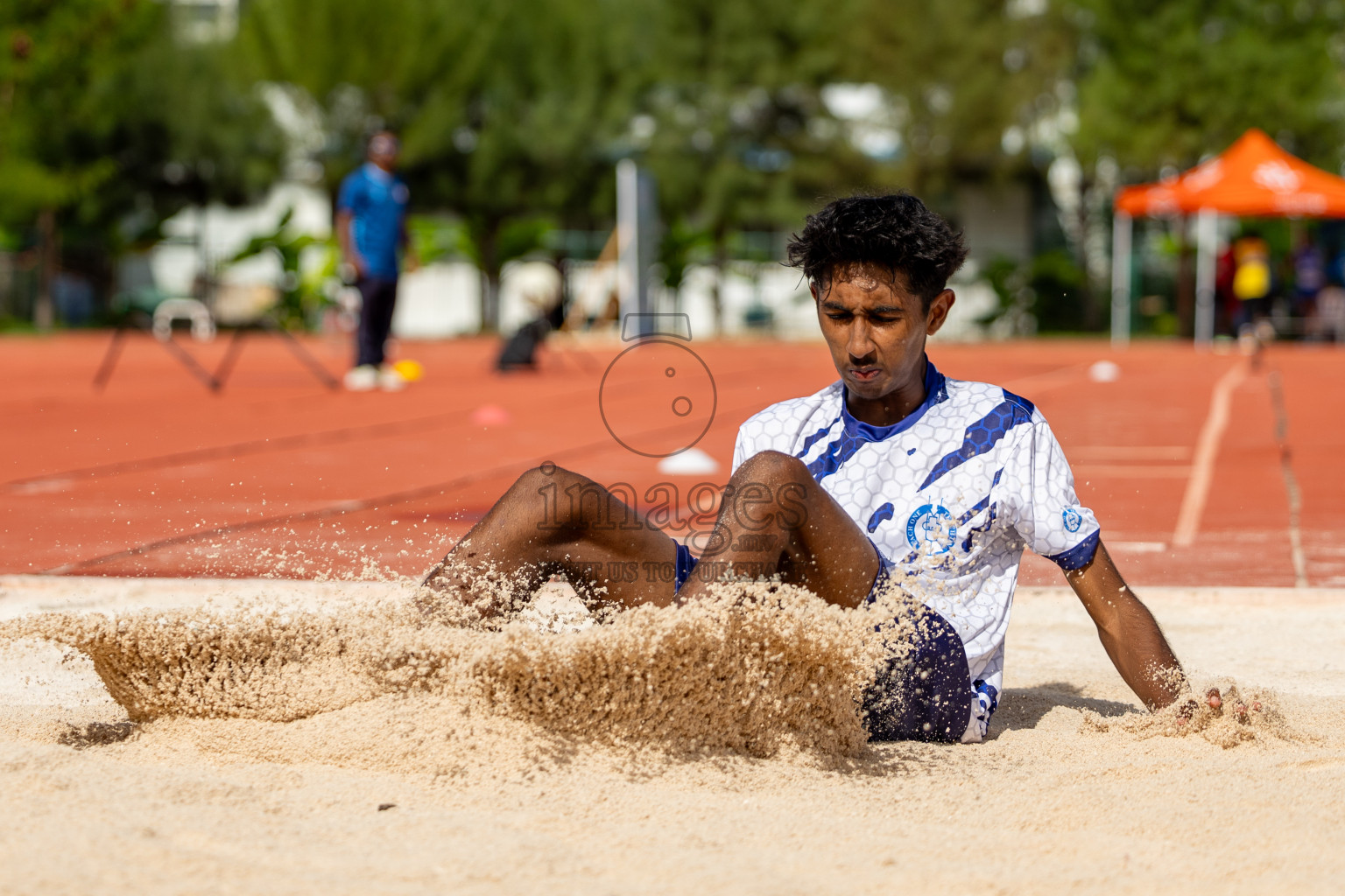 Day 2 of MWSC Interschool Athletics Championships 2024 held in Hulhumale Running Track, Hulhumale, Maldives on Sunday, 10th November 2024. 
Photos by:  Hassan Simah / Images.mv