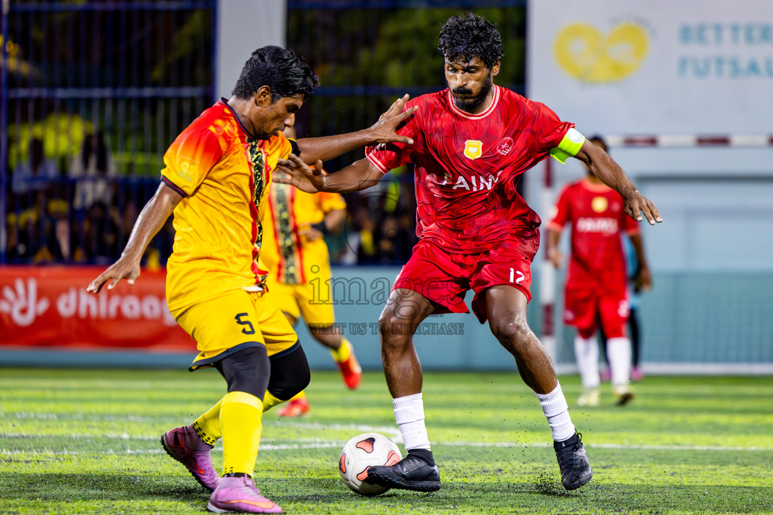 Eydhafushi vs Thulhaadhoo in Semi Finals of Better in Baa Futsal Fiesta 2025 Men's division held in B. Eydhafushi, Maldives on Saturday, 15th November 2025. Photos: Nausham Waheed / images.mv
