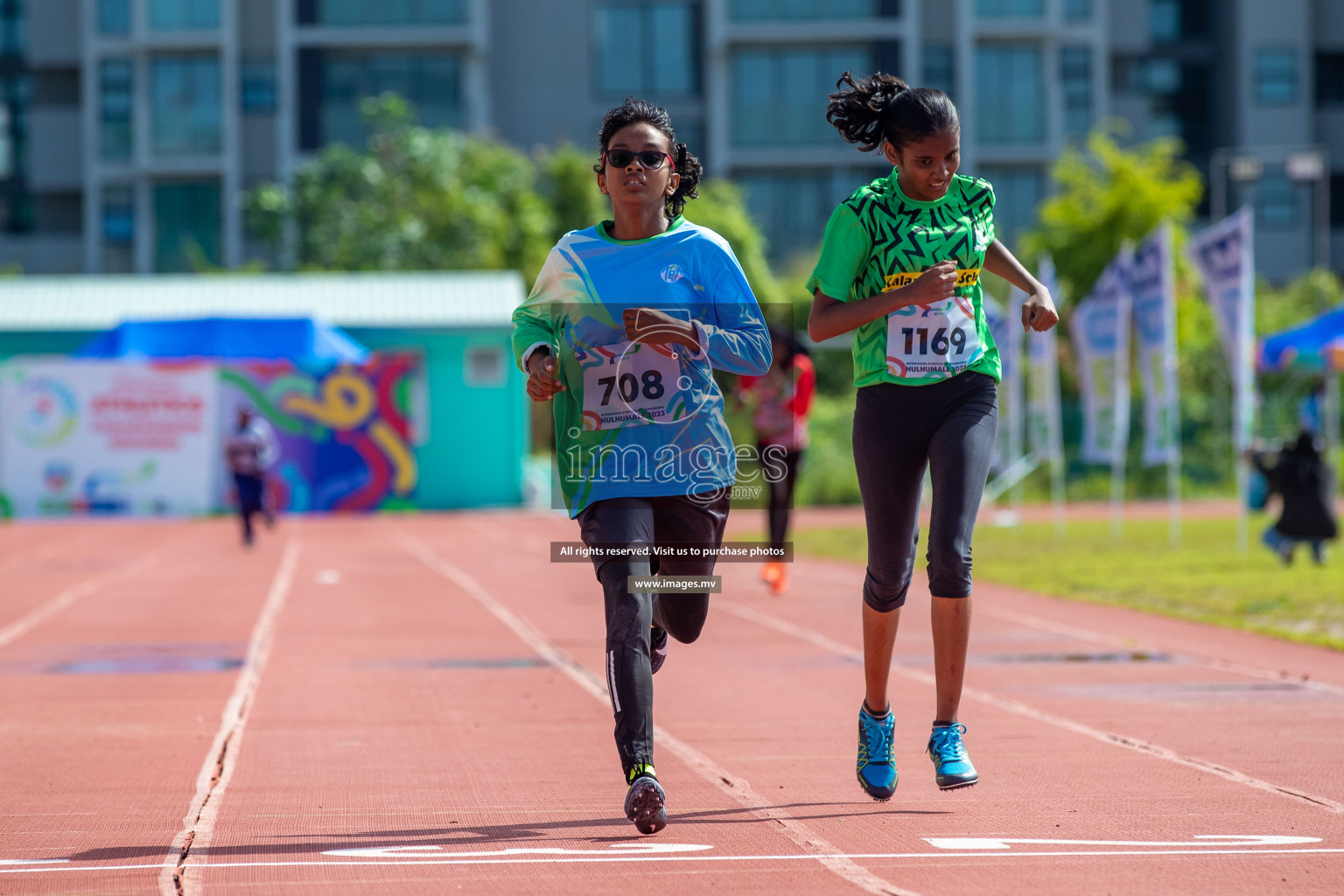 Day two of Inter School Athletics Championship 2023 was held at Hulhumale' Running Track at Hulhumale', Maldives on Sunday, 15th May 2023. Photos: Nausham Waheed / images.mv