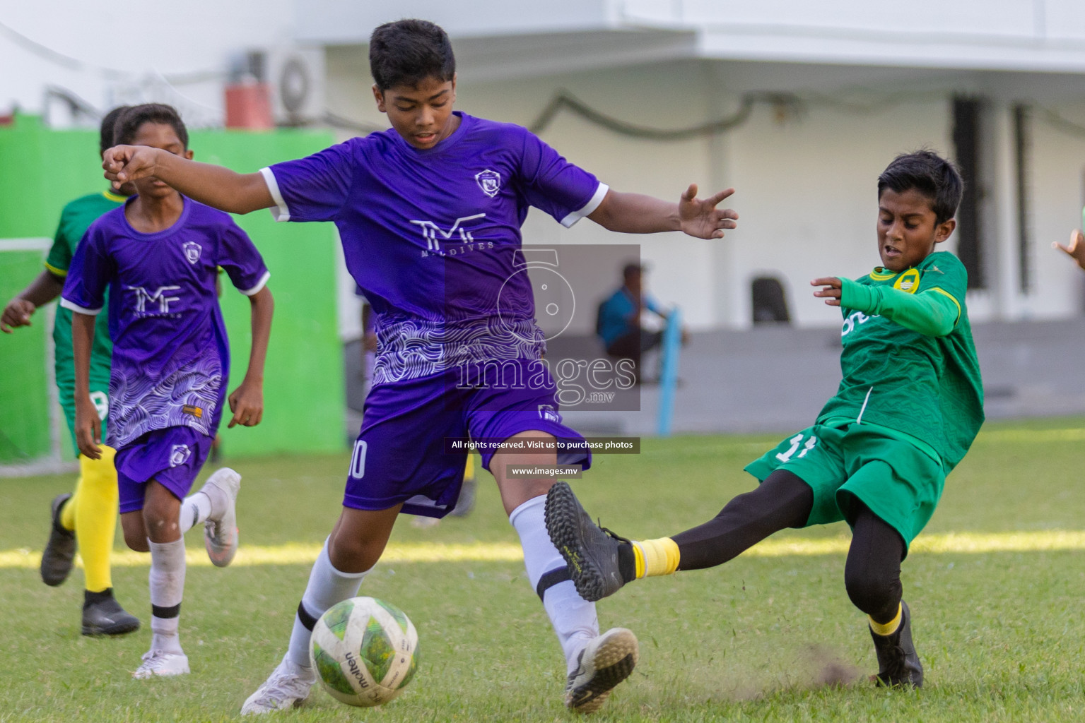 Day 1 of MILO Academy Championship 2023 (U12) was held in Henveiru Football Grounds, Male', Maldives, on Friday, 18th August 2023. 
Photos: Shuu Abdul Sattar / images.mv