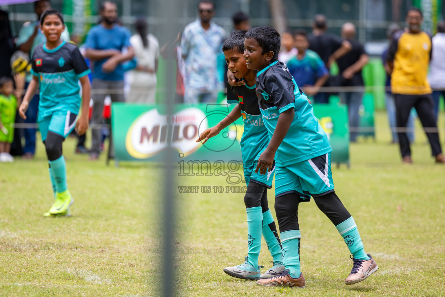 Day 1 of MILO Academy Championship 2025 (U-12) was held at Henveiru Stadium in Male', Maldives on Thursday, 1st May 2025. Photos: Ismail Thoriq / images.mv