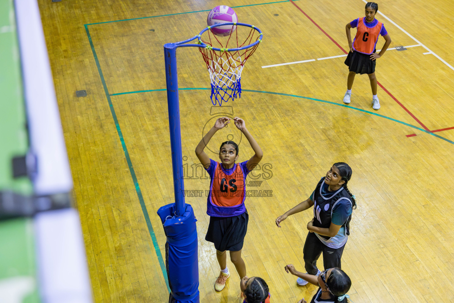 Day 15 of 26th Inter-School Netball Tournament 2025 was held in Social Center Indoor Hall on Thursday, 6th November 2025. Photos: Areef Adam / images.mv