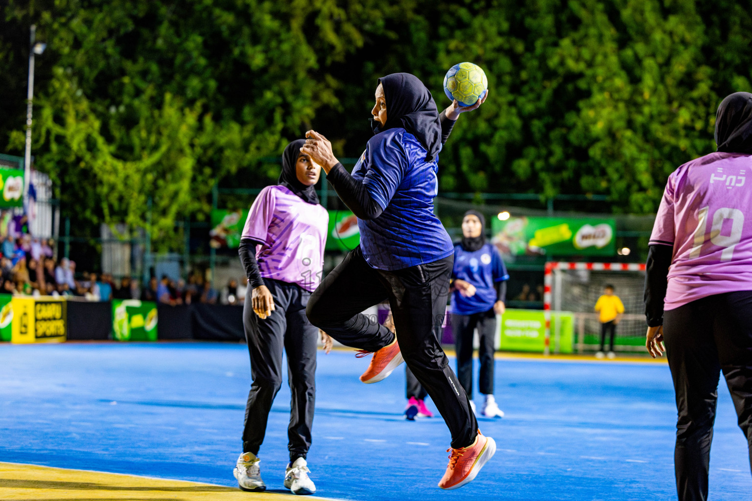 2nd Division Final of 8th Inter-Office/Company Handball Tournament 2024, held in Handball ground, Male', Maldives on Tuesday, 17th September 2024 Photos: Nausham Waheed/ Images.mv