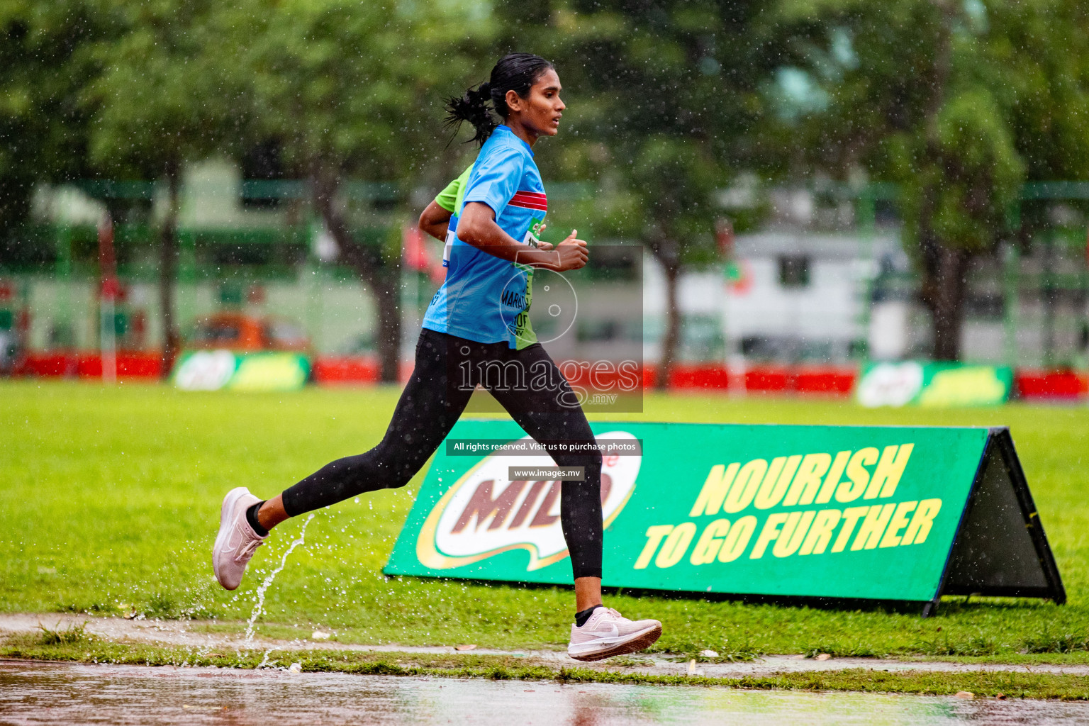 Day 2 of National Athletics Championship 2023 was held in Ekuveni Track at Male', Maldives on Friday, 24th November 2023. Photos: Hassan Simah / images.mv