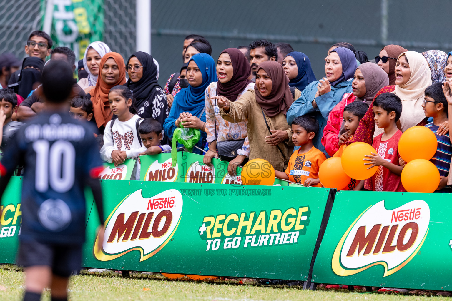 Day 3 of MILO SVAM Juniors 2025 (U-8) was held at Henveiru Stadium in Male', Maldives on Saturday, 28th June 2025. 
Photos: Hassan Simah / images.mv