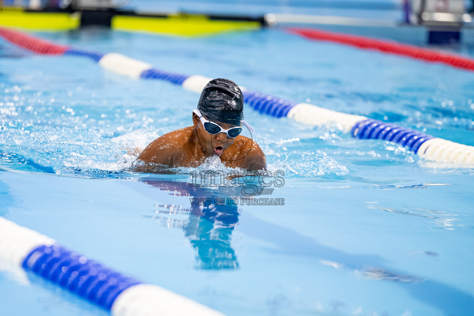 Day 5 of BML 21st Interschool Swimming Competition 2025 was held in Hulhumale' Swimming Pool, Hulhumale', Maldives on Wednesday, 15th October 2025. 
Photos: Hassan Simah / images.mv