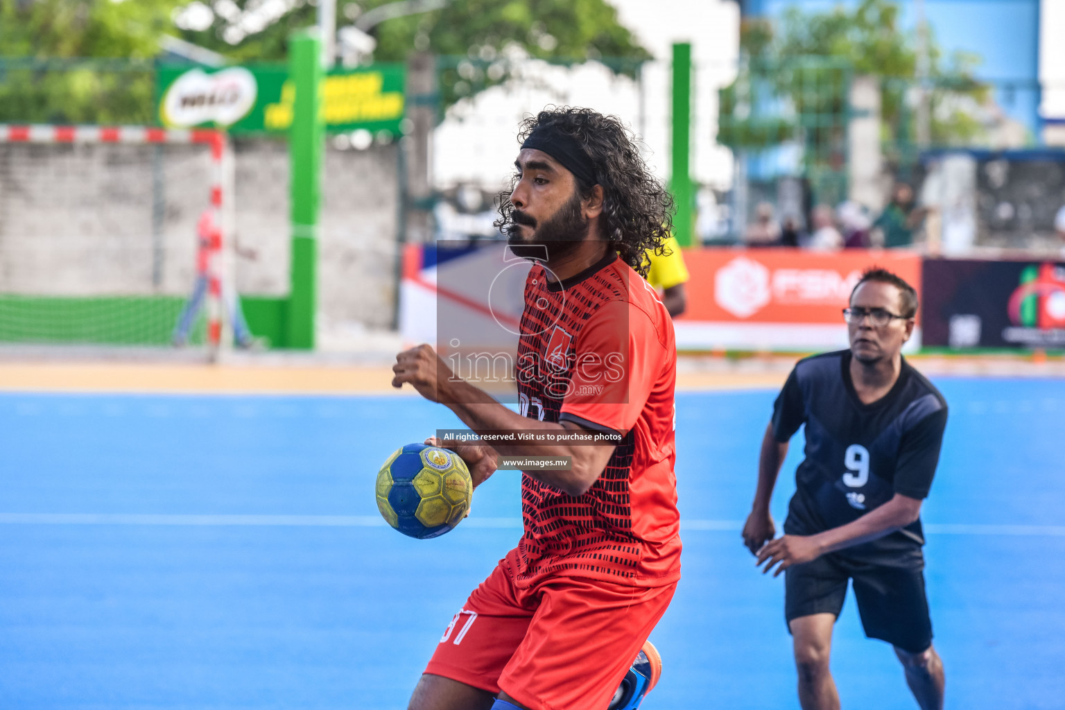 Day 8 of Milo 6th Inter Office Handball Tournament 2022 - Photos by Nausham Waheed