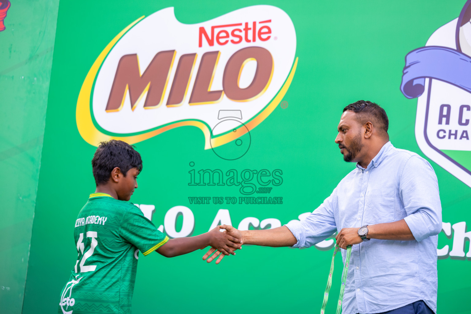 Day 3 of MILO Academy Championship 2025 (U-12) was held at Henveiru Stadium in Male', Maldives on Saturday, 3rd May 2025. Photos: Ismail Thoriq / images.mv