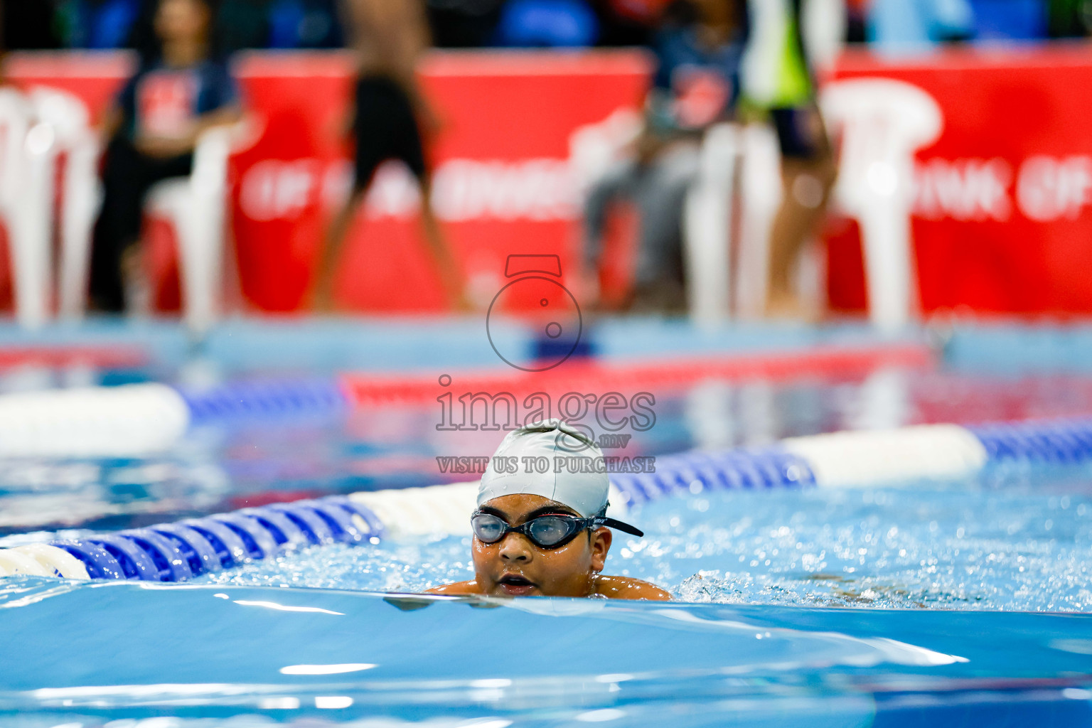 Day 1 of BML 6th National Kids Swimming Kids Festival 2025 held in Hulhumale', Maldives on Monday, 3rd November 2024. Photos: Hassan Simah / images.mv