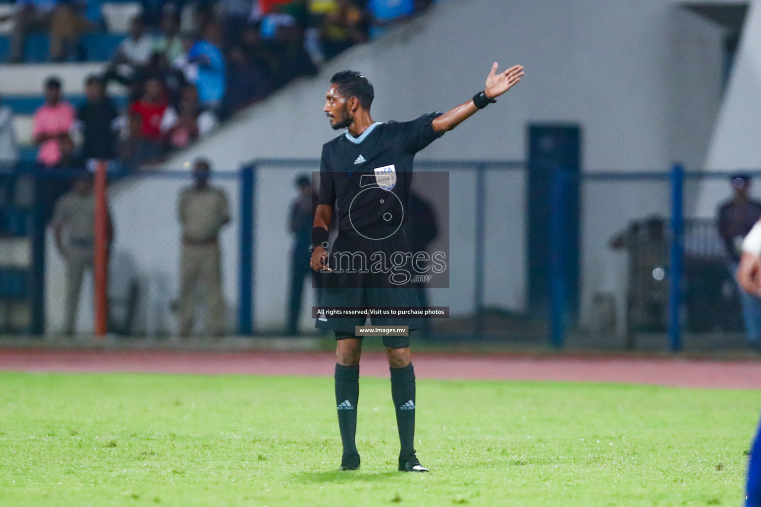 Nepal vs India in SAFF Championship 2023 held in Sree Kanteerava Stadium, Bengaluru, India, on Saturday, 24th June 2023. Photos: Hassan Simah / images.mv