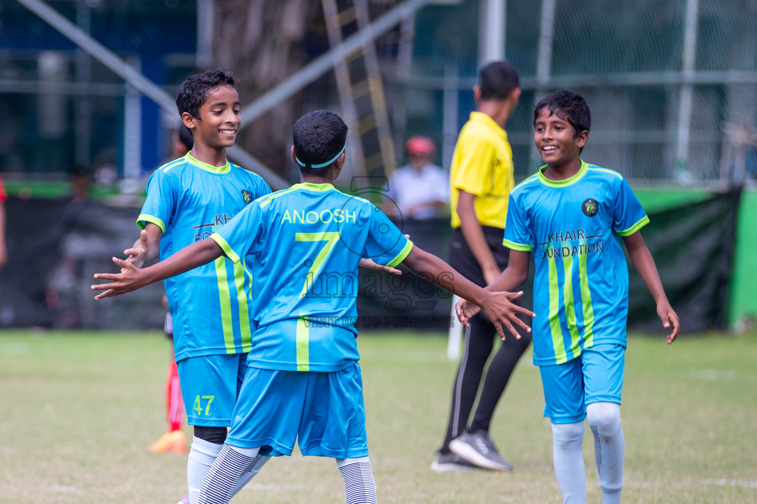 Day 3 of MILO Academy Championship 2024 - U12 was held at Henveiru Grounds in Male', Maldives on Saturday, 6th July 2024. Photos: Mohamed Mahfooz Moosa / images.mv