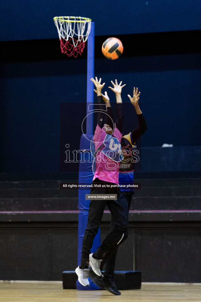 Sports Club Shinning Star vs Kulhudhuffushi in the Milo National Netball Tournament 2022 on 19 July 2022, held in Social Center, Male', Maldives. Photographer: Shuu / Images.mv