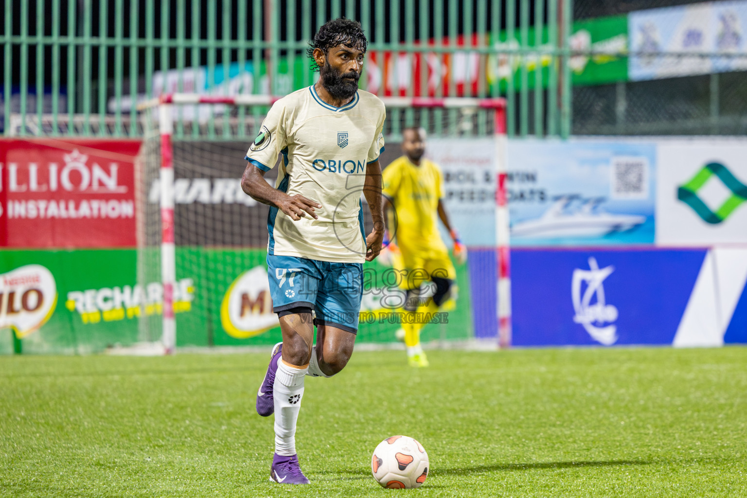Road Recreation Club vs Team Naivaadhoo in Kings Cup of Club Maldives  2025 was held in Rehendhi Futsal Ground, Hulhumale', Maldives on Saturday, 6th September 2025. Photos: Ismail Thoriq / images.mv