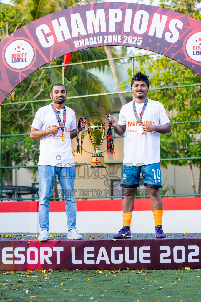 Final of Resort League 2025 (Dhaalu Zone) was held on Saturday, 24th May 2025 in Niyama Private island, Dhaalu Atoll, Maldives. Photos: Nausham Waheed / images.mv