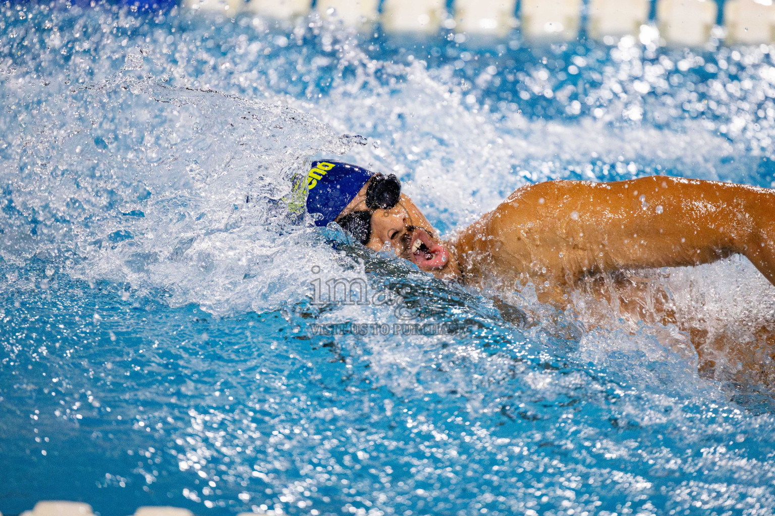 Day 4 of National Swimming Championship 2024 held in Hulhumale', Maldives on Monday, 16th December 2024. Photos: Hassan Simah / images.mv