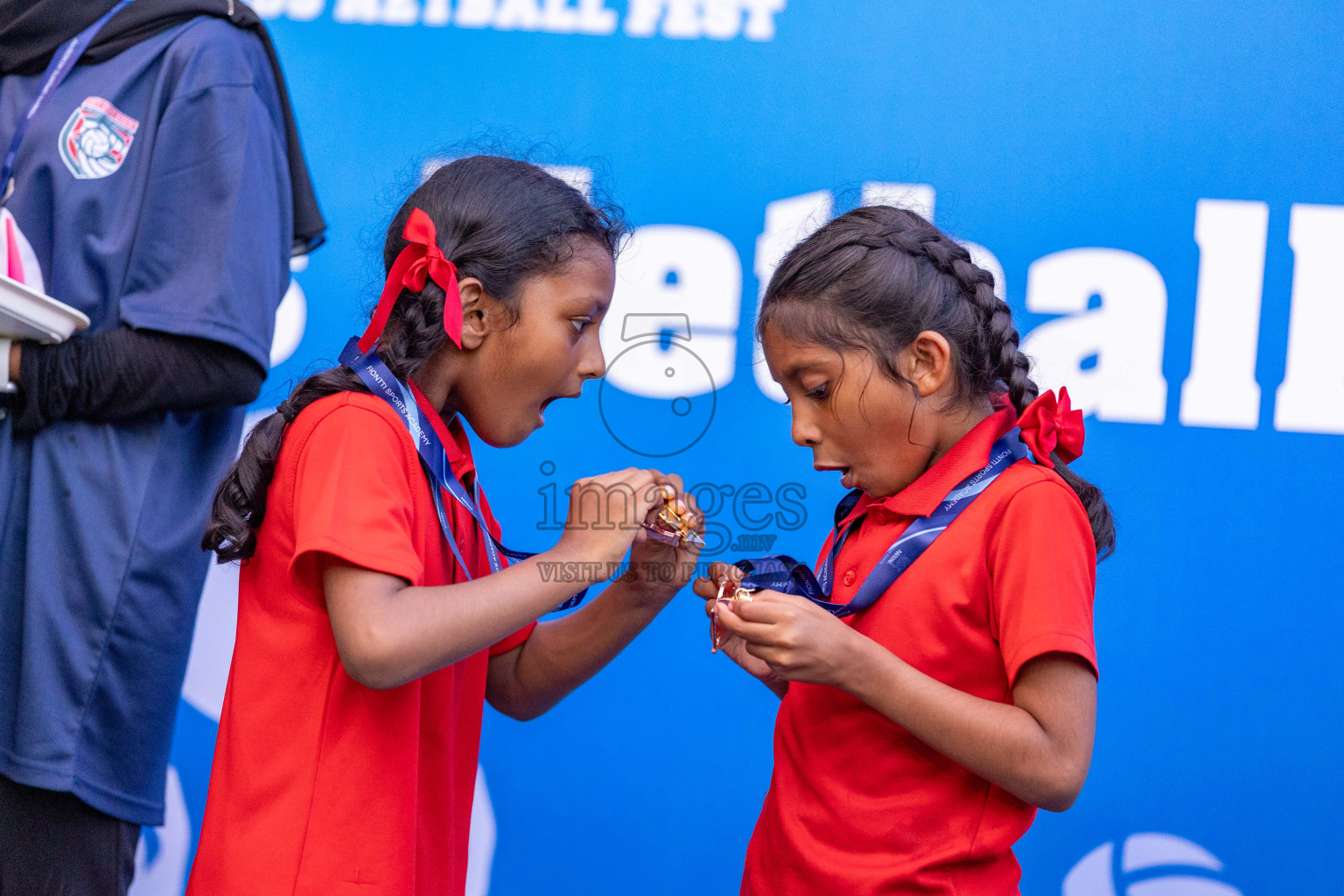 Day 3 of Nestle' Kids Netball Fest 2023 held in Henveyru Stadium, Male', Maldives on Saturday, 2nd December 2023.
Photos: Ismail Thoriq / images.mv