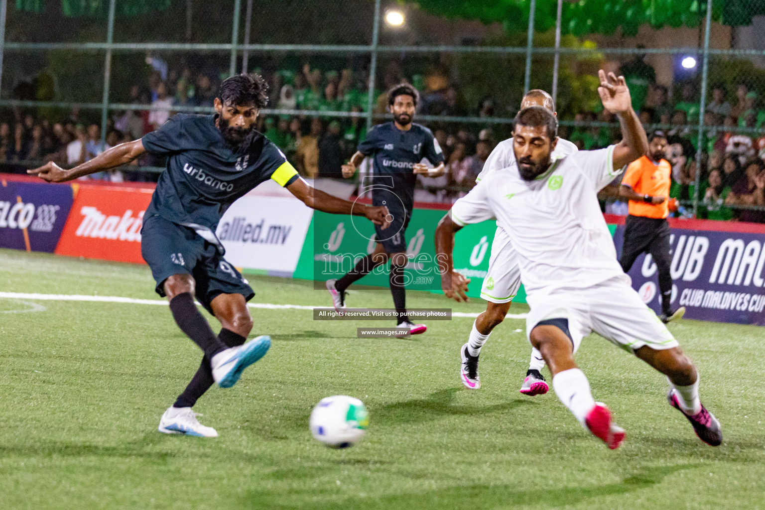 Club Urbanco vs Club Immigration in Club Maldives Cup 2023 held in Hulhumale, Maldives, on Friday, 21st July 2023 Photos: Hassan Simah / images.mv