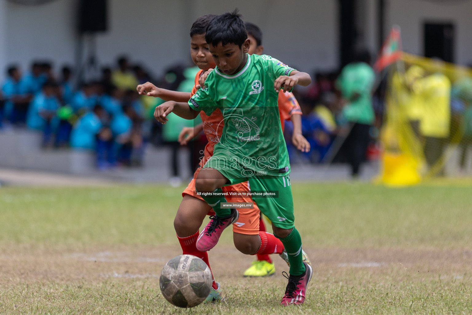 Day 4 of Nestle Kids Football Fiesta, held in Henveyru Football Stadium, Male', Maldives on Saturday, 14th October 2023
Photos: Mohamed Mahfooz Moosa, Hassan Simah / images.mv