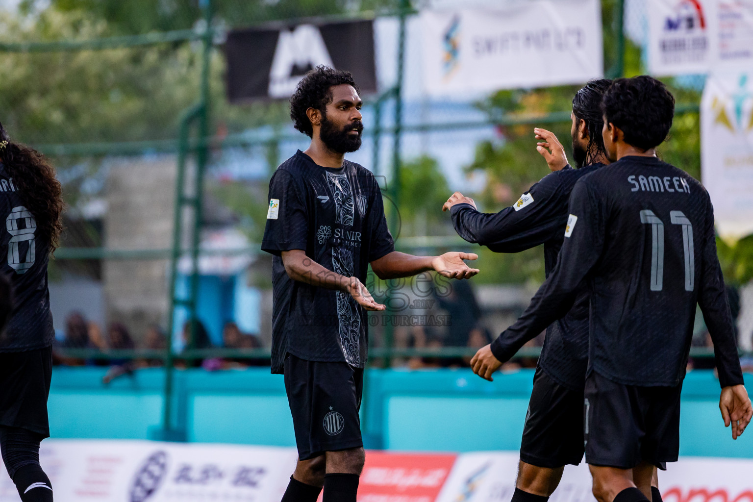 Raiymandhoo FC vs Dee Cee Jay SC in Day 1 of Laamehi Dhiggaru Ekuveri Futsal Challenge 2024 was held on Friday, 26th July 2024, at Dhiggaru Futsal Ground, Dhiggaru, Maldives Photos: Nausham Waheed / images.mv