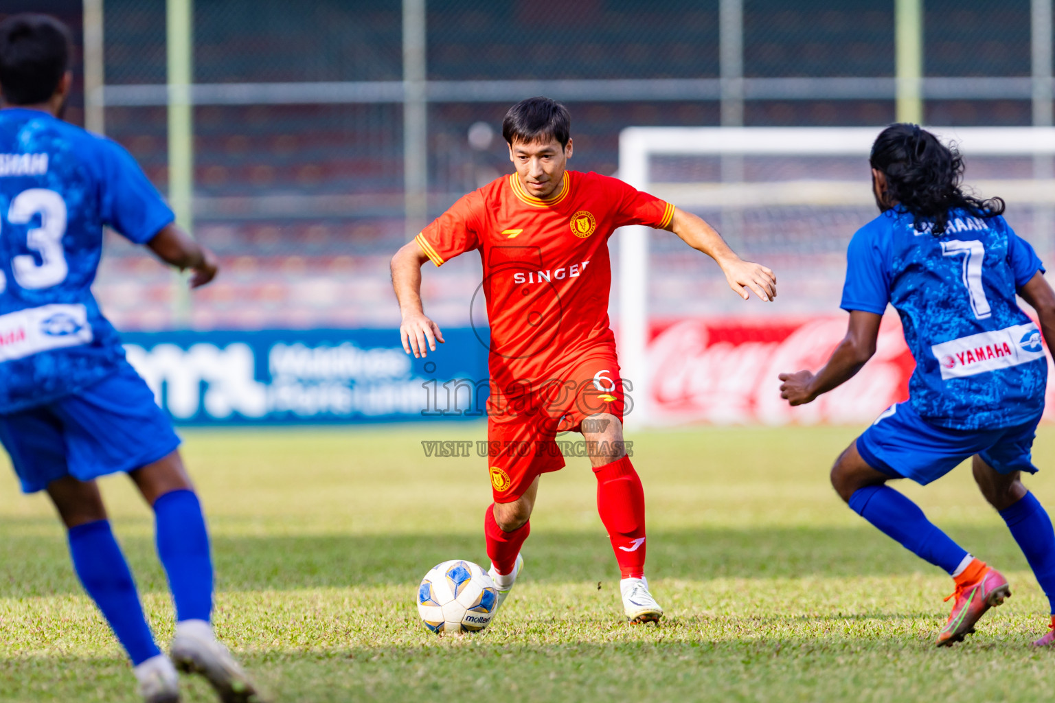 Victory SC vs Kuda Henveiru SC in the Quarter Final of Second Division 2023 in Male' Maldives on Wednesday, 7th February 2023. Photos: Nausham Waheed / images.mv